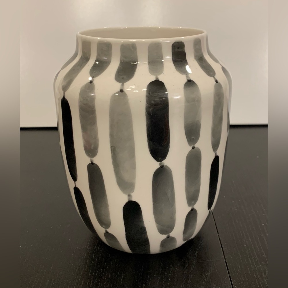 Lenox Bouquet Vase Brush Strokes Stripe